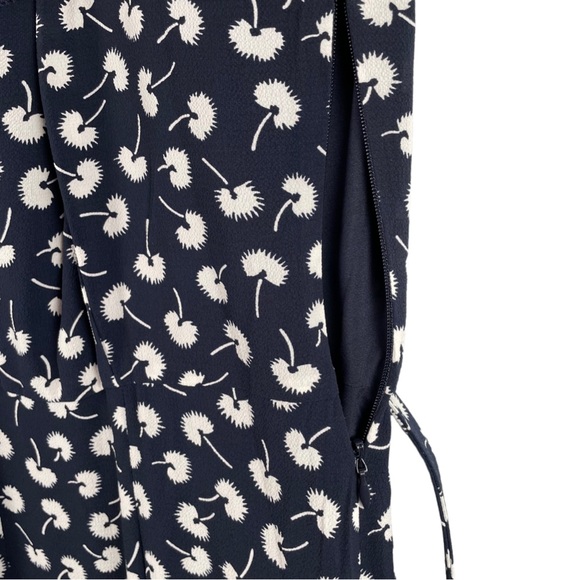 TALBOTS FLORAL DRESS | Navy | Size 4 - Picture 3 of 7